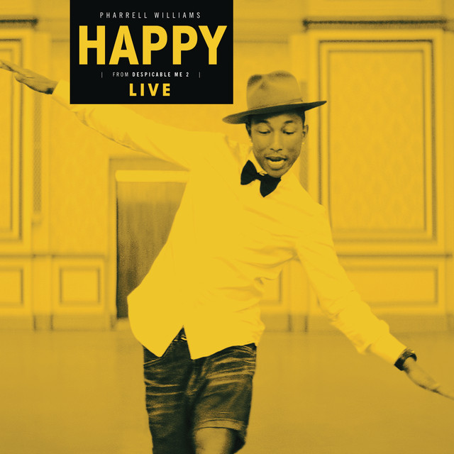 "Happy" by Pharrell Williams album cover