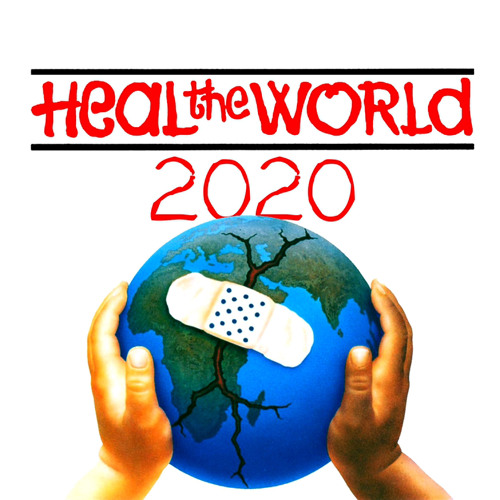 "Heal the World" by Michael Jackson album cover