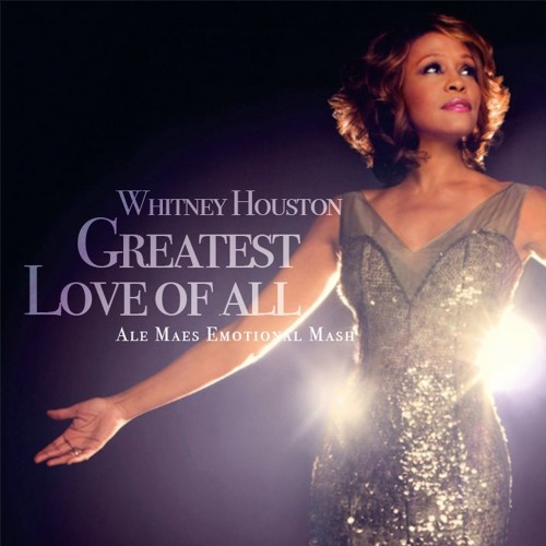 "The Greatest Love of All" by Whitney Houston album cover