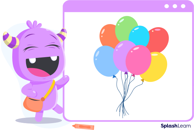 Eight balloons Eight balloons